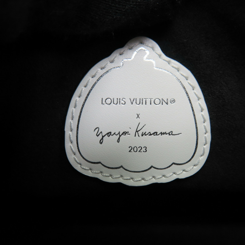 黑白 皮革 LV x YK Nano Speedy 兩用包 肩背包 M81910-6