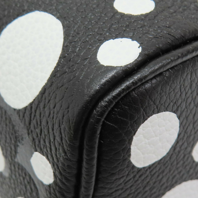 黑白 皮革 LV x YK Nano Speedy 兩用包 肩背包 M81910-10