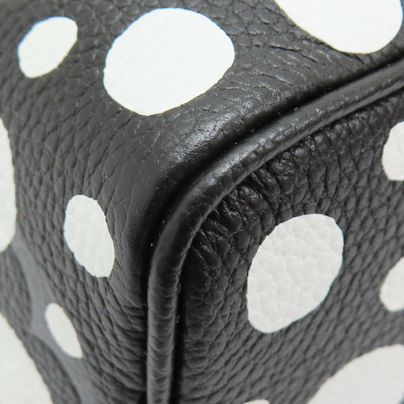 黑白 皮革 LV x YK Nano Speedy 兩用包 肩背包 M81910-12