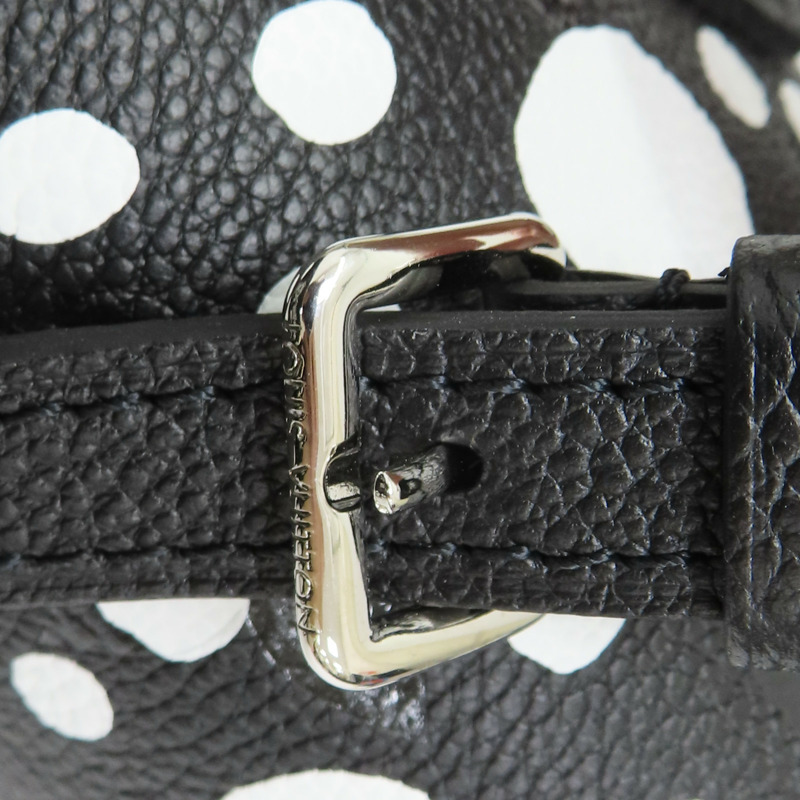 黑白 皮革 LV x YK Nano Speedy 兩用包 肩背包 M81910-13