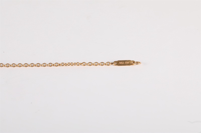 TIFFANY&CO(蒂芙尼) 18K玫瑰金 鑽石 玫瑰金 Atlas系列 鏤空羅馬數字鑲鑽 手鏈 18K-3