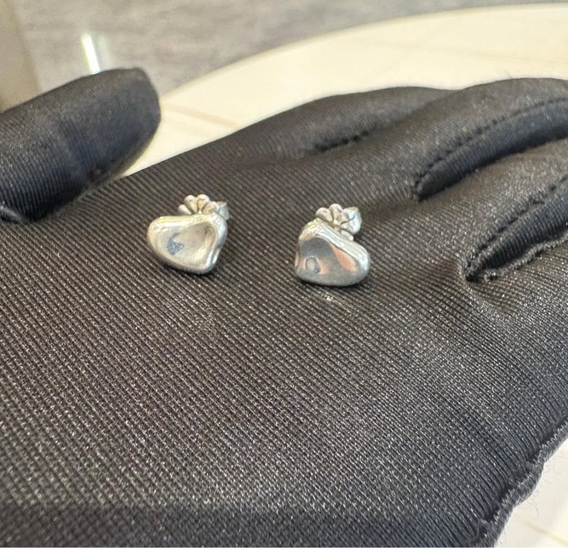 *SHIHNA名牌精品*Tiffany&co S925心型耳環-2
