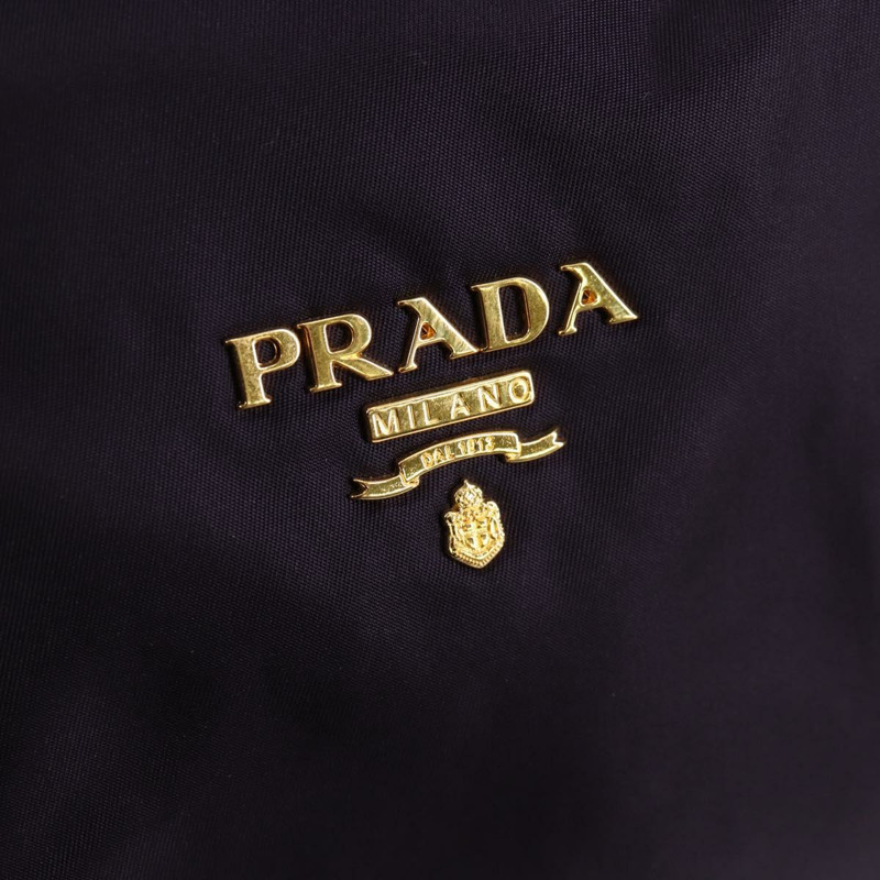 【日本直送】PRADA 單肩包 尼龍 紫金色 正品 BA4080V-17