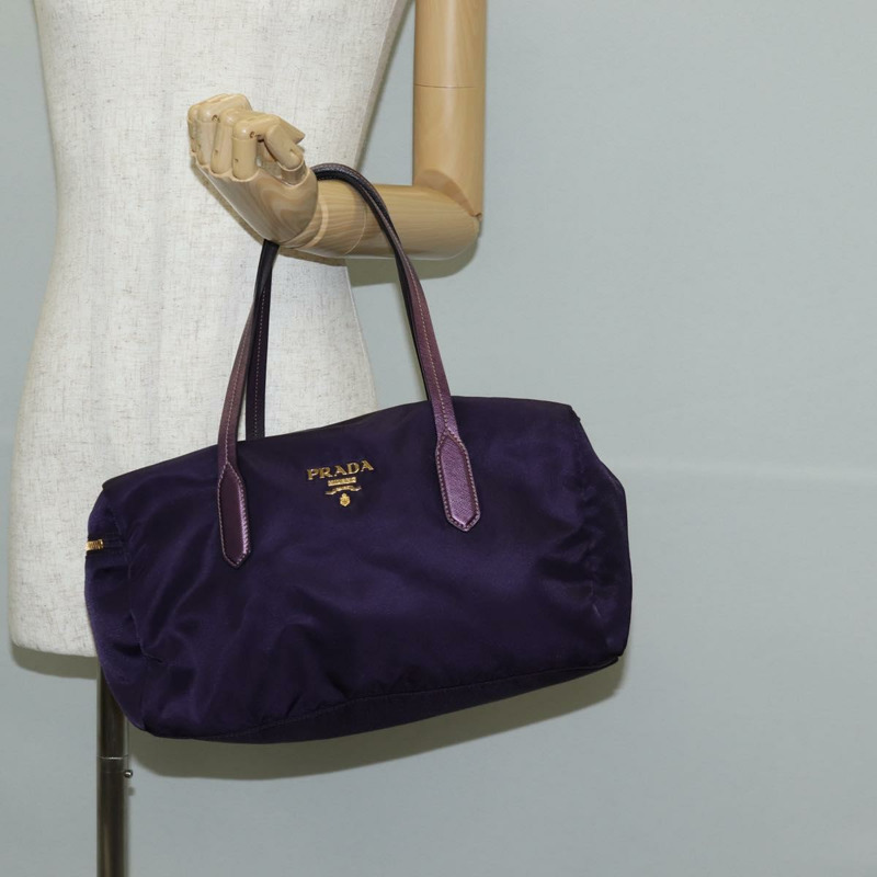 【日本直送】PRADA 單肩包 尼龍 紫金色 正品 BA4080V-22