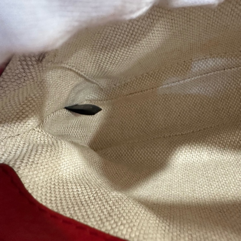 Gucci 323190 紅色牛皮流蘇斜背包 SoHo-27