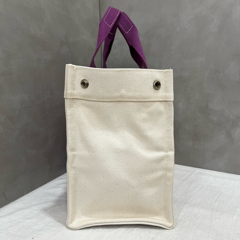 Hermès 帆布手提包-6