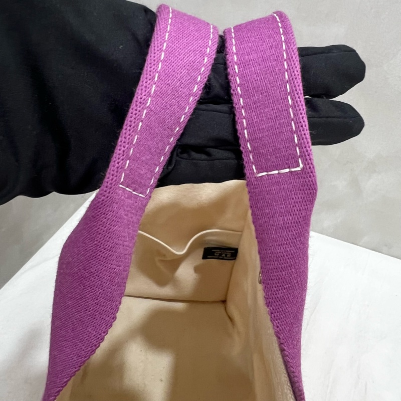 Hermès 帆布手提包-16