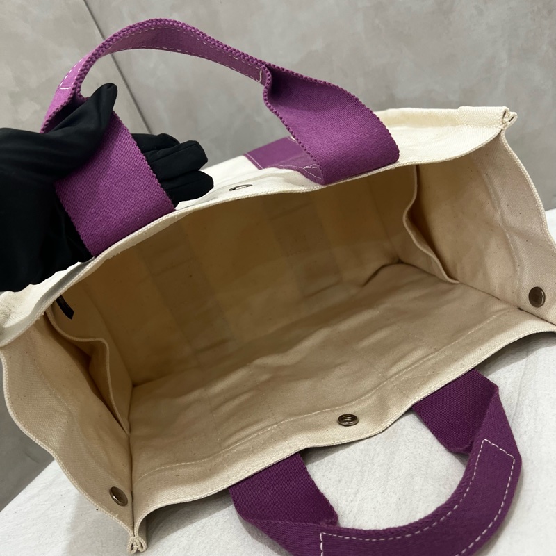 Hermès 帆布手提包-19