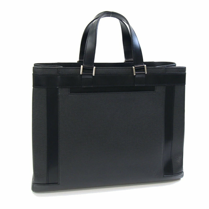 路易威登 Taiga Kasbeck 小號手提包 M31022 Ardoise 黑色/灰色 男士路易威登LOUIS VUITTON官方線上旗艦店-0