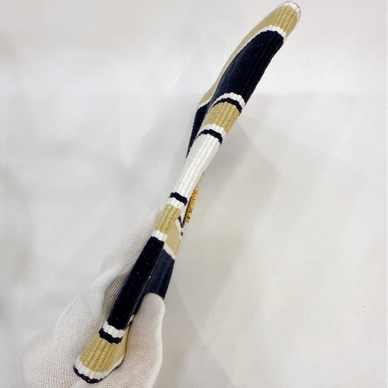 莉亞精品♡ Miumiu 條紋托特包 99新-21