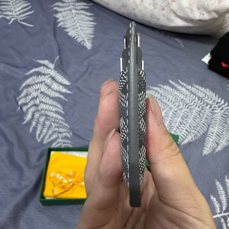 Goyard名片夾 購證 盒子 單子齊全-4