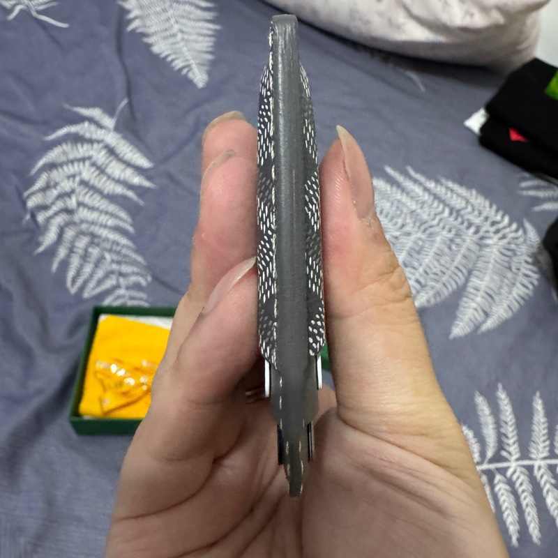 Goyard名片夾 購證 盒子 單子齊全-14