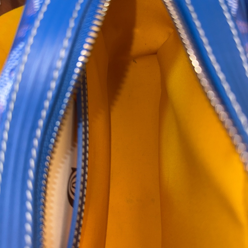 二手品 使用過三四次而已 狀況很好 GOYARD 相機包 CAP - VERT 日本購入-12