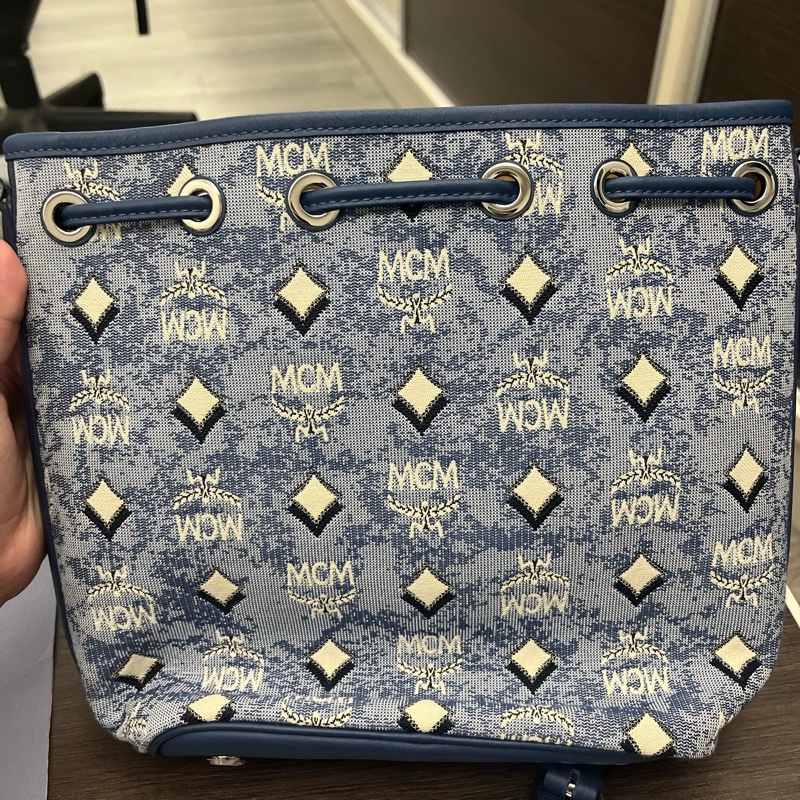 MCM Aren Drawstring Bag特別色-6