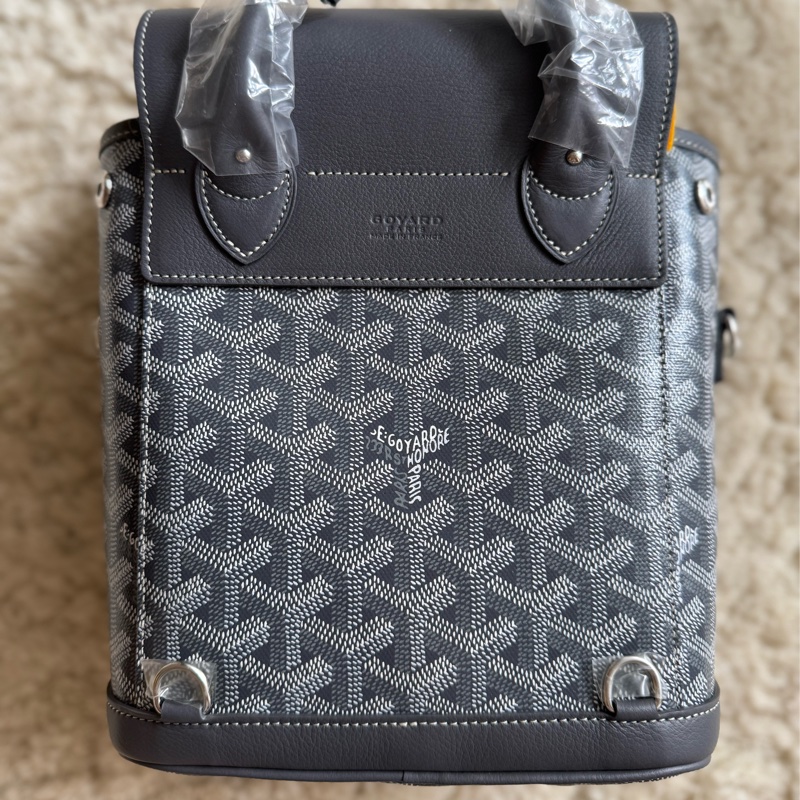Goyard alpin迷你背包 灰色-11