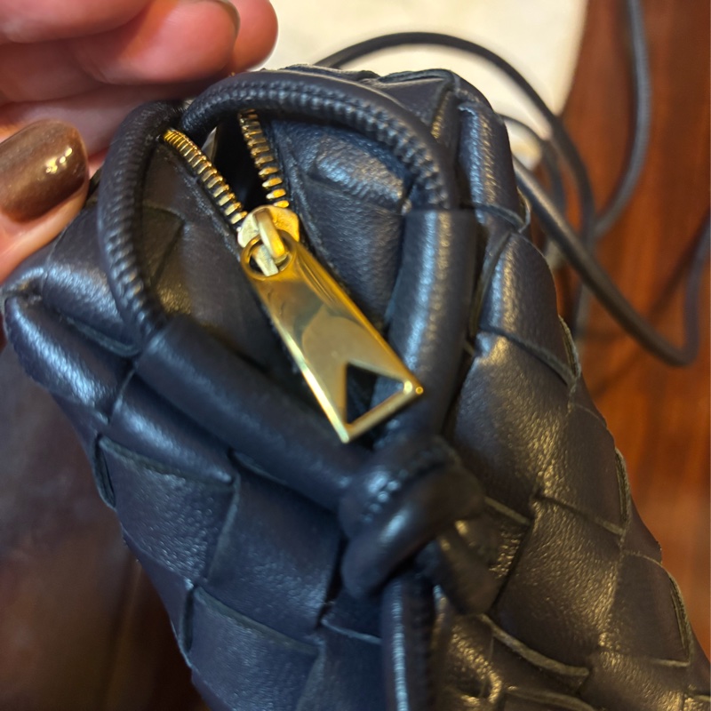 Bottega Veneta Loop mini 藏青色-13