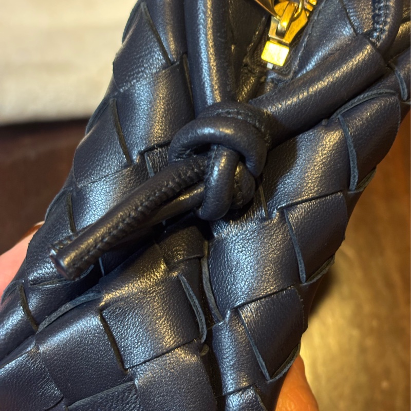 Bottega Veneta Loop mini 藏青色-14