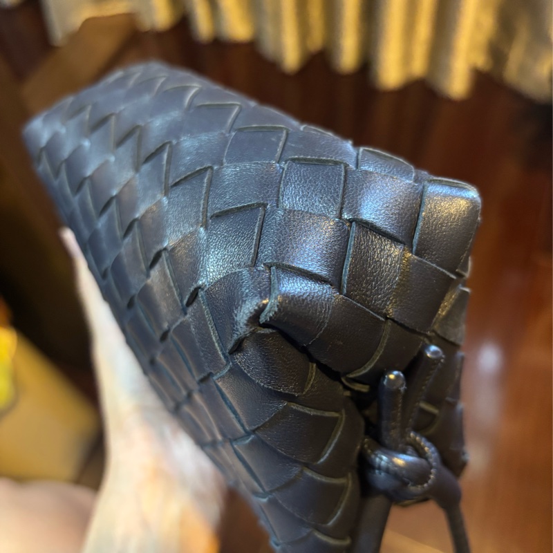 Bottega Veneta Loop mini 藏青色-9