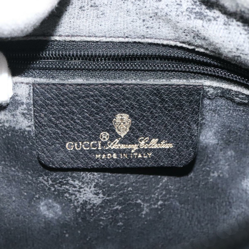 【日本直送】GUCCI GG Supreme Web Sherry Line 單肩包 PVC 黑色 89 02 077 正品 117764-18