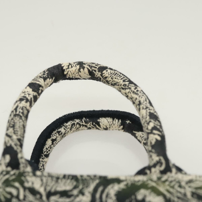 【日本直送】克莉絲汀迪奧迷你垂直手袋帆布兩用黑色正品 121850-7