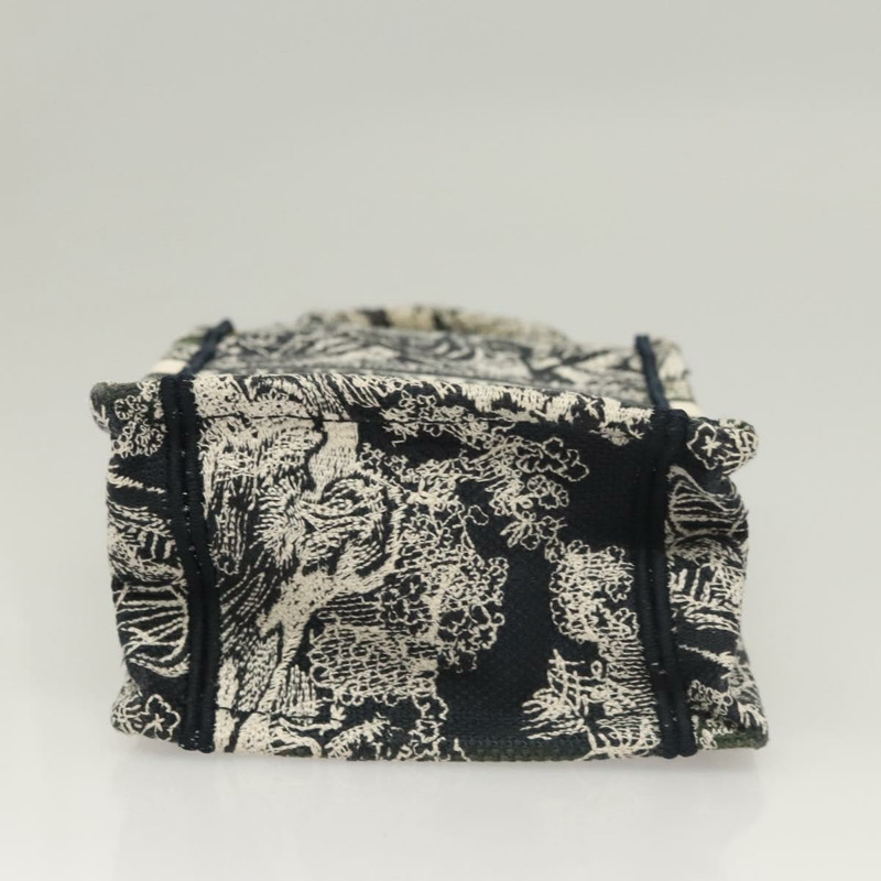 【日本直送】克莉絲汀迪奧迷你垂直手袋帆布兩用黑色正品 121850-8