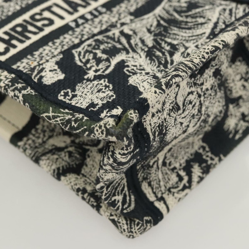 【日本直送】克莉絲汀迪奧迷你垂直手袋帆布兩用黑色正品 121850-9