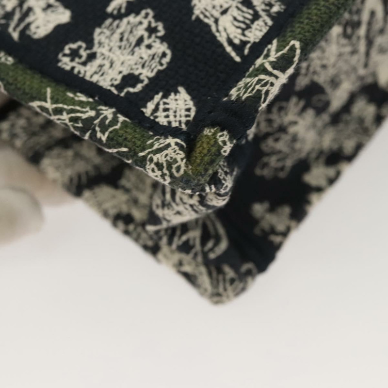 【日本直送】克莉絲汀迪奧迷你垂直手袋帆布兩用黑色正品 121850-11