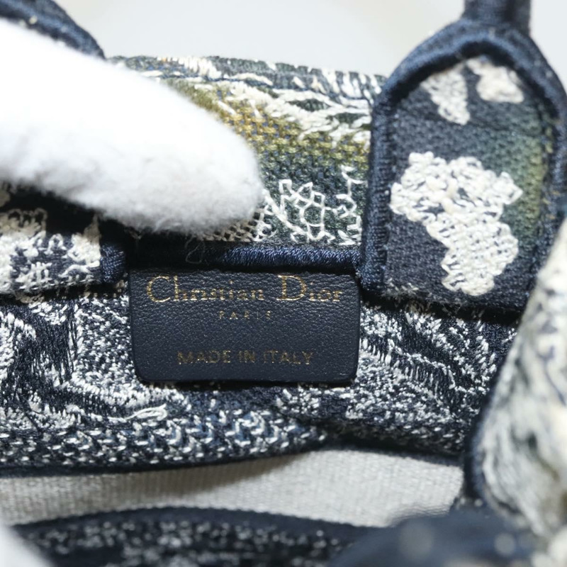 【日本直送】克莉絲汀迪奧迷你垂直手袋帆布兩用黑色正品 121850-15