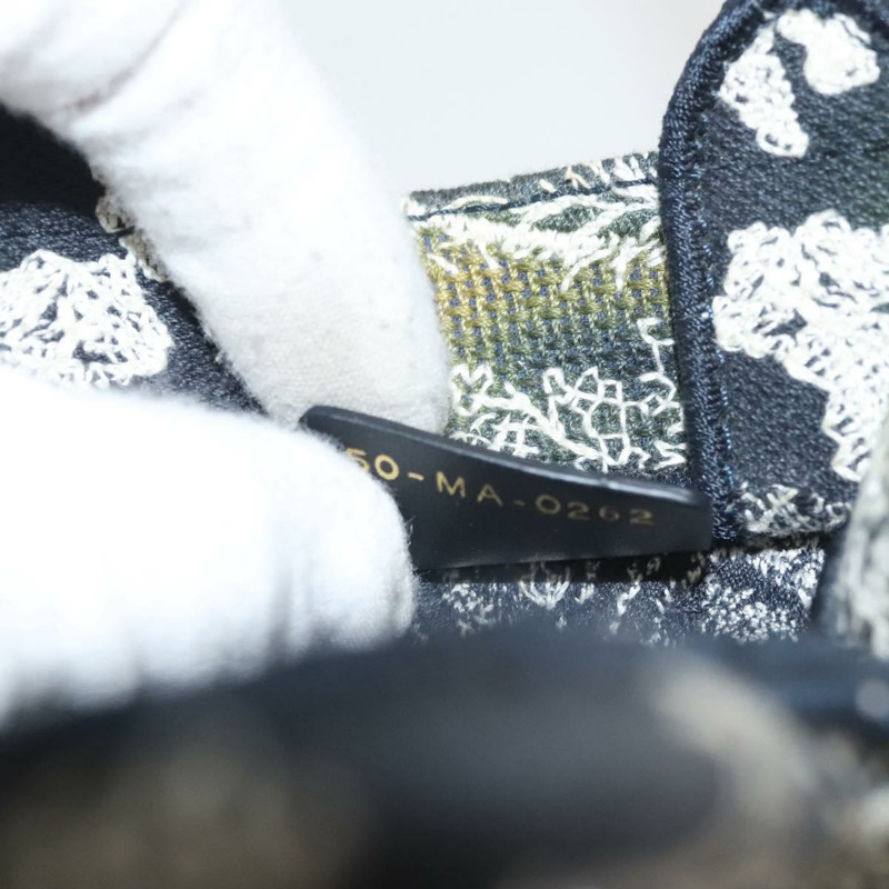 【日本直送】克莉絲汀迪奧迷你垂直手袋帆布兩用黑色正品 121850-19