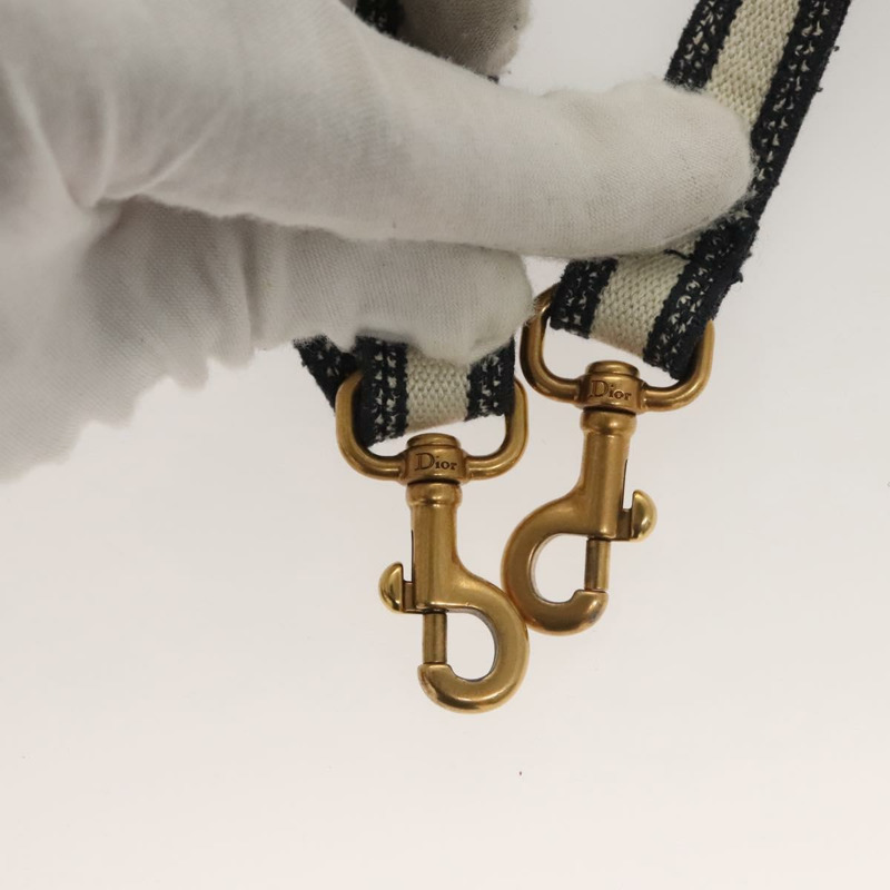 【日本直送】克莉絲汀迪奧迷你垂直手袋帆布兩用黑色正品 121850-21