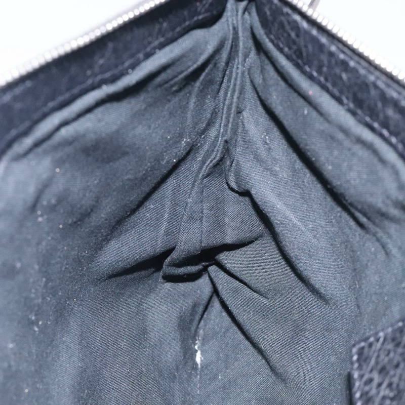 【日本直送】BALENCIAGA 經典 Clip M 手拿包 皮革 黑銀 273022 正品 132272-17