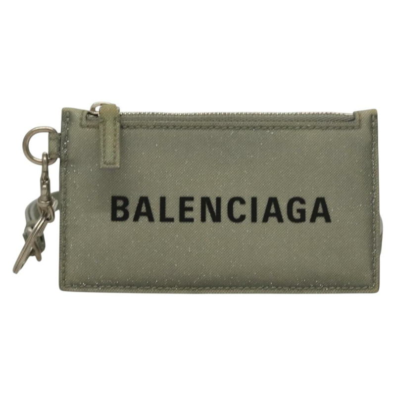 【日本直送】BALENCIAGA 帆布頸包 灰色 594548 正品 135584-12
