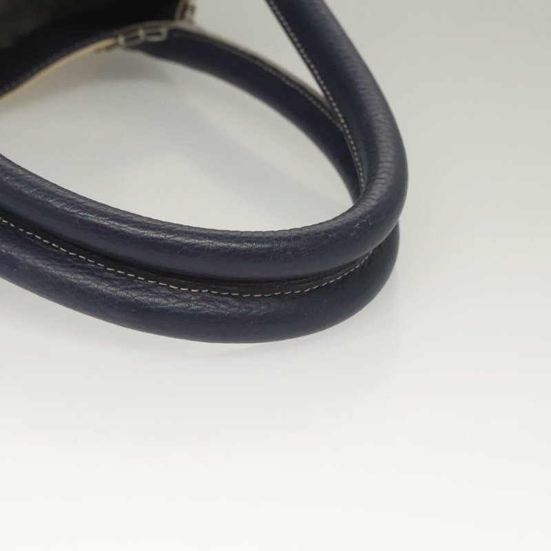 【日本直送】BURBERRY 托特包 帆布皮革 米色 紫色 正品 bs28324-6