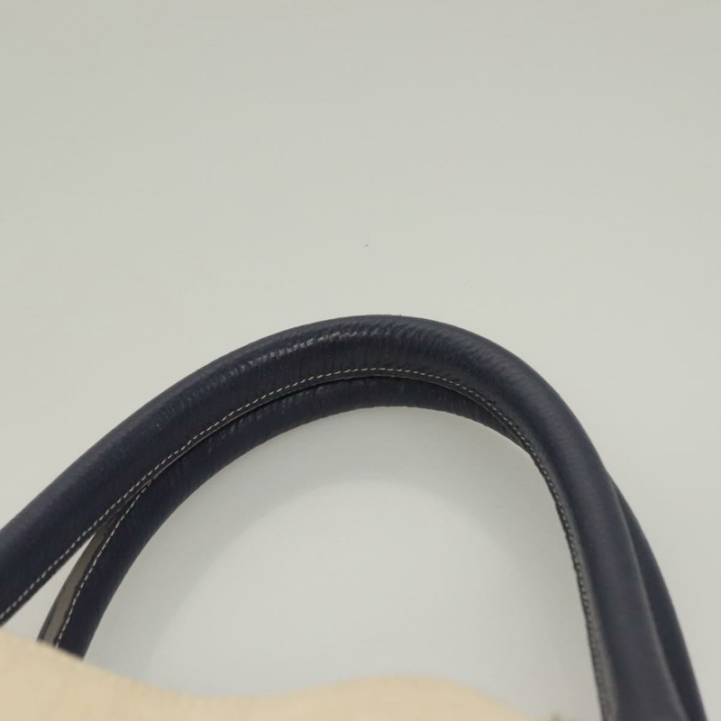 【日本直送】BURBERRY 托特包 帆布皮革 米色 紫色 正品 bs28324-7