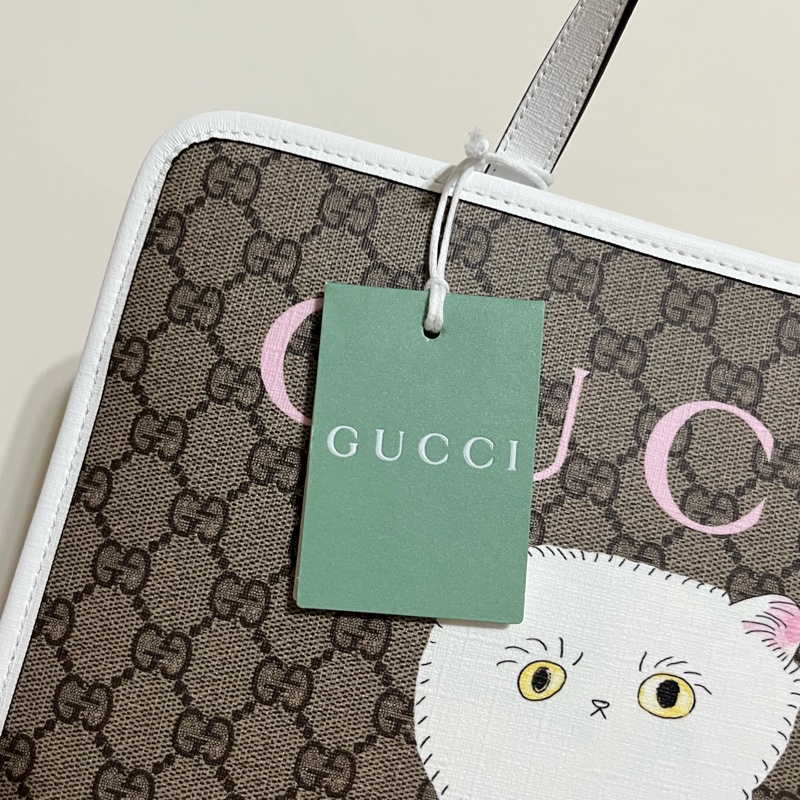 Gucci 貓咪限量 手提包-3
