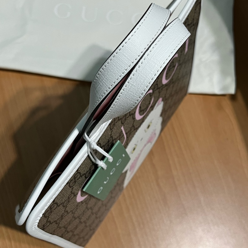 Gucci 貓咪限量 手提包-4