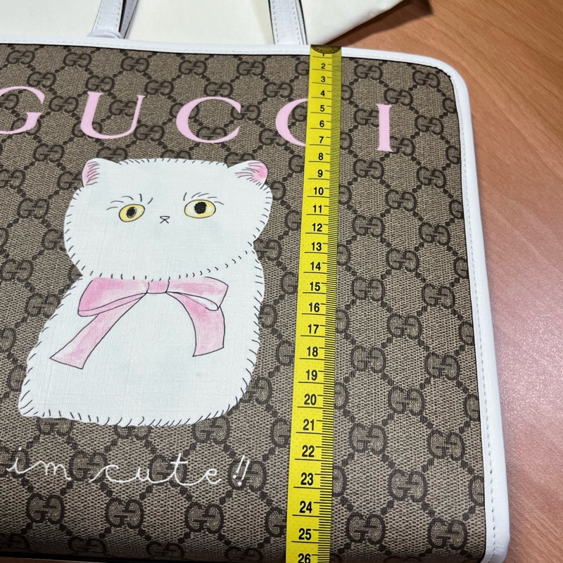 Gucci 貓咪限量 手提包-16
