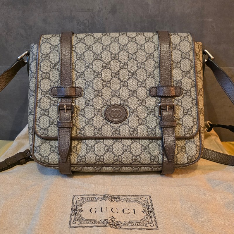 Gucci Ophidia 郵差包-0