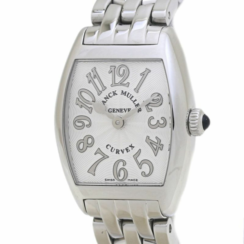 FRANCK MULLER Tonneau Curvex Intermediaire Relief 2252RELAC 女士不銹鋼手錶 40042-0