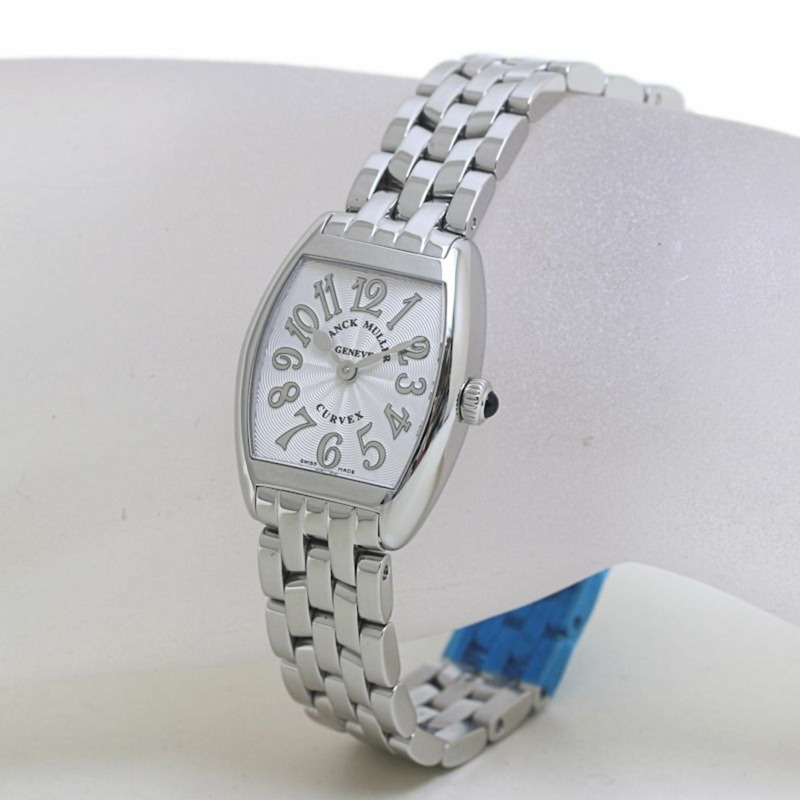 FRANCK MULLER Tonneau Curvex Intermediaire Relief 2252RELAC 女士不銹鋼手錶 40042-1