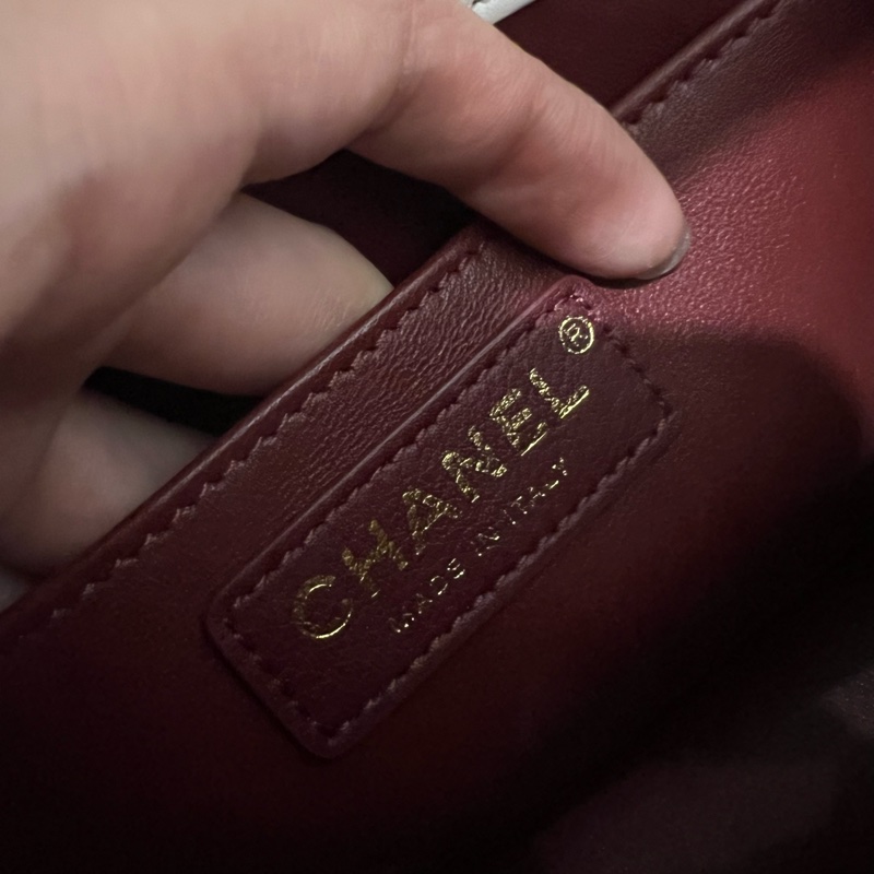 ෆ Chanel 24C 限量款❤️手工坊雙鏈條手提金球鏈條包-31