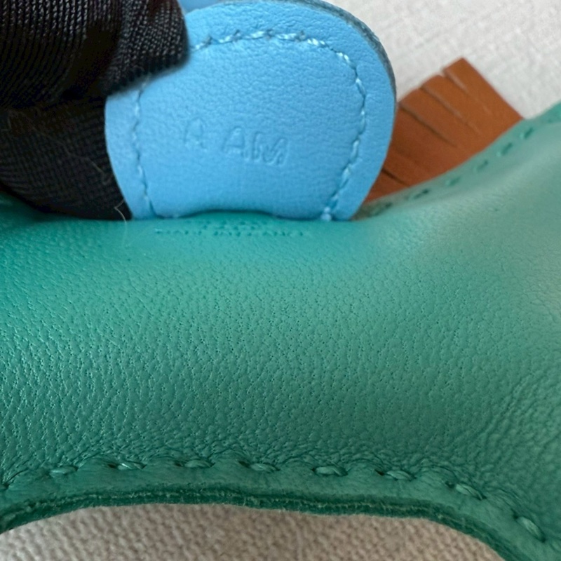 Hermes Rodeo Charm 小馬 絲絨綠-3