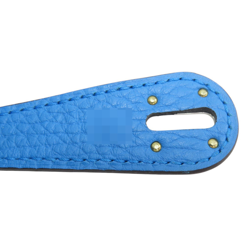 藍色 Taurillon牛皮 Lindy 26 Verso 肩背包 A刻 銀扣【HERMES 愛馬仕】 A PY 003 BT-6