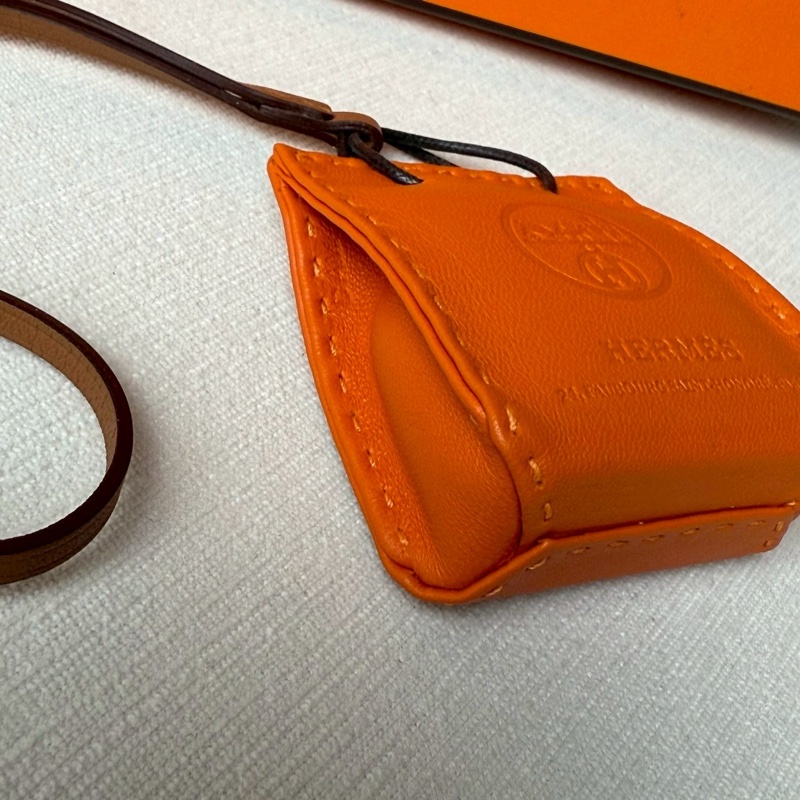 Hermes Orange Bag Charm 愛馬仕吊飾-7