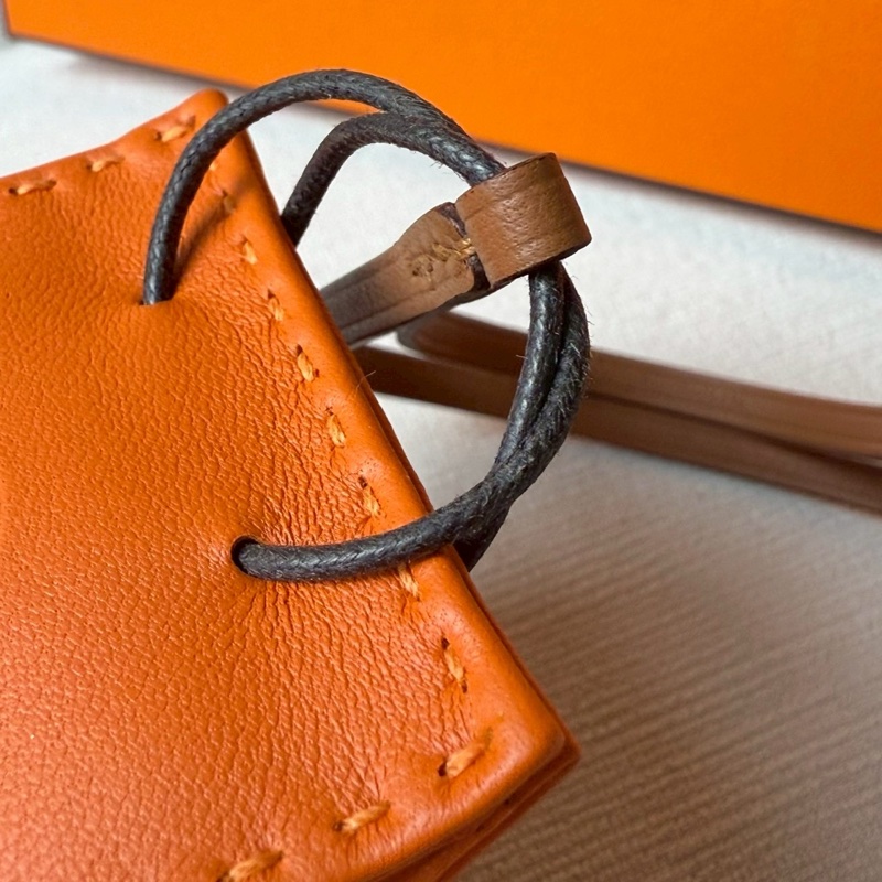 Hermes Orange Bag Charm 愛馬仕吊飾-11