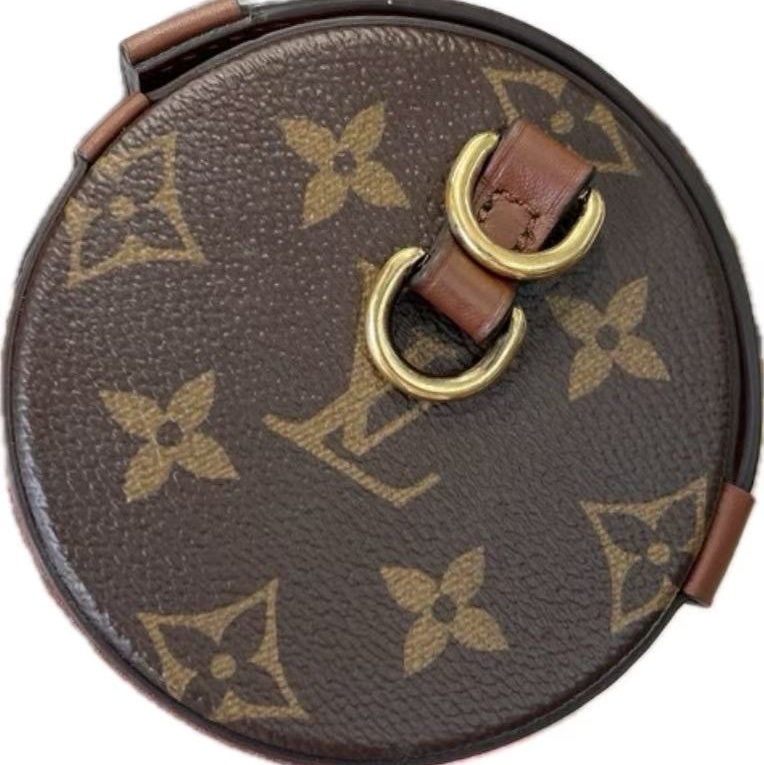 LV路易威登Papillon Trunk單肩包 巴比龍 19*9 帆布塗層老花 芯片款-9