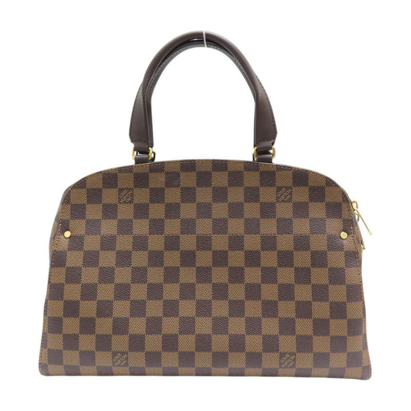 棕色 棋盤格 帆布 Kensington Bowling Bag 兩用包 N41505-1