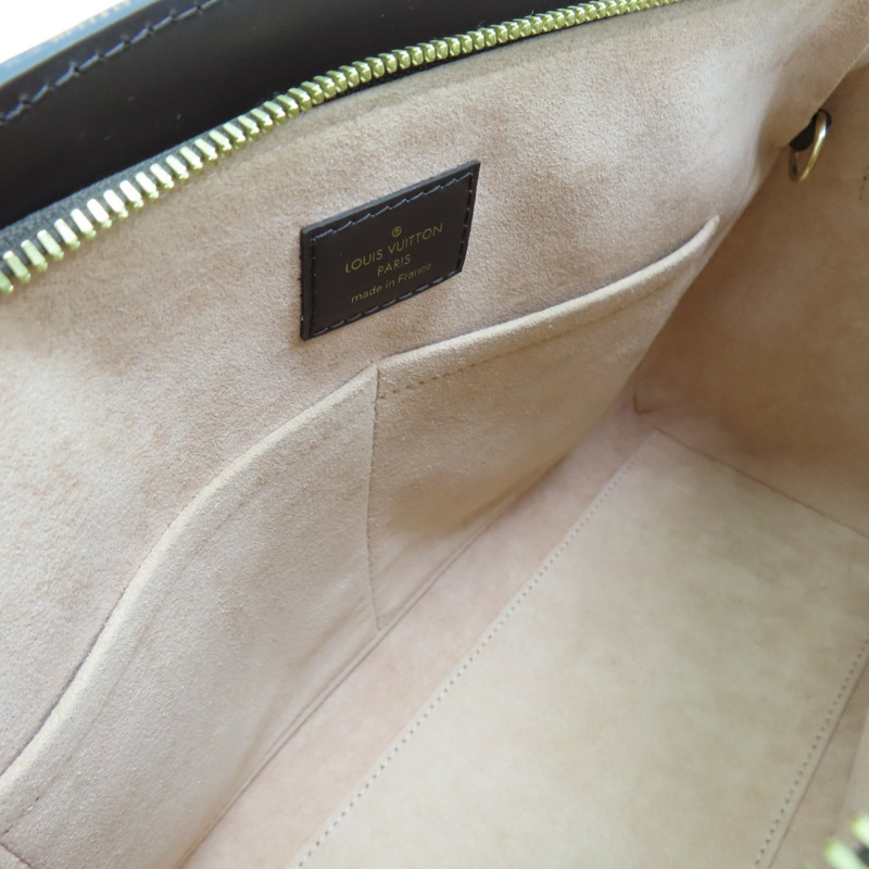 棕色 棋盤格 帆布 Kensington Bowling Bag 兩用包 N41505-4