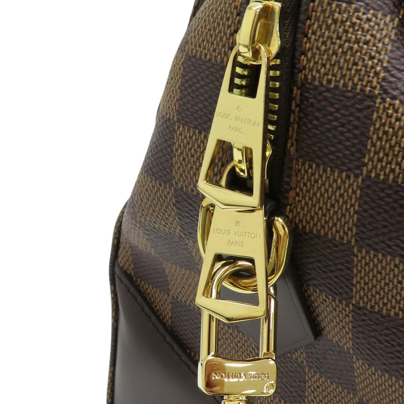 棕色 棋盤格 帆布 Kensington Bowling Bag 兩用包 N41505-10