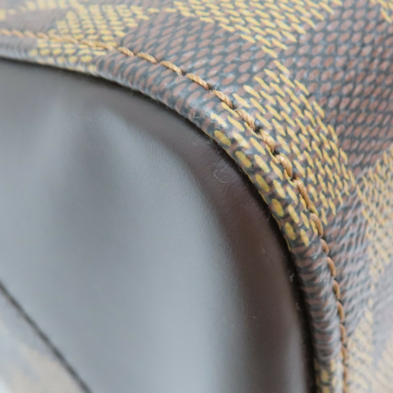 棕色 棋盤格 帆布 Kensington Bowling Bag 兩用包 N41505-14